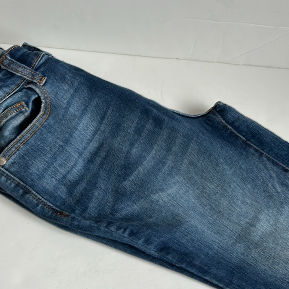 Judy Blue Sharon High Rise Released Hem Skinny blue jean zip closure - Picture 15 of 15